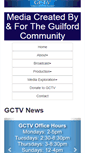 Mobile Screenshot of guilfordtv.org